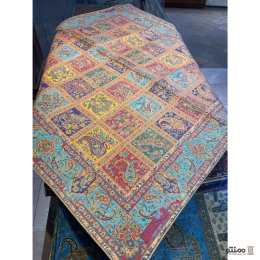رومیزی پارسیان حاشیه آبی