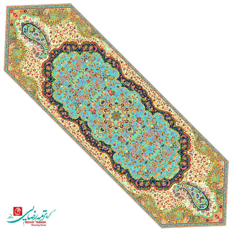 رومیزی نهار خوری ترمه طرح میترا