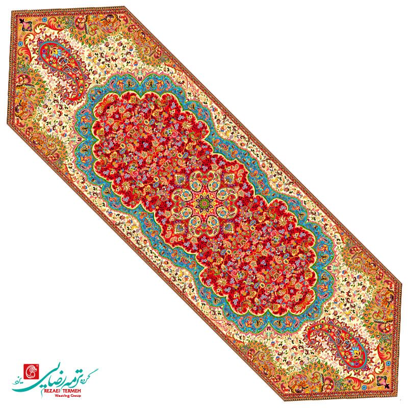 رومیزی نهار خوری ترمه طرح میترا
