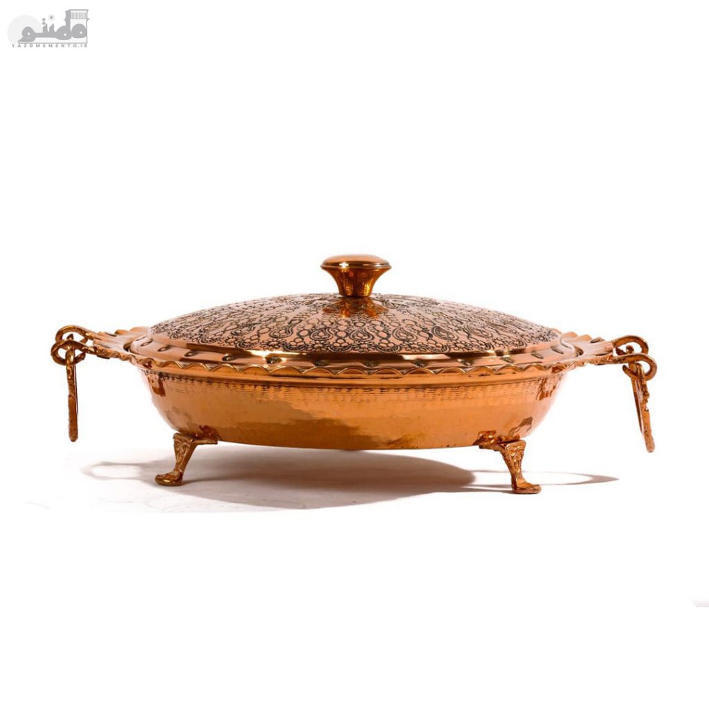 ظروف شیرینی خوری مسی فانتزی ممتاز