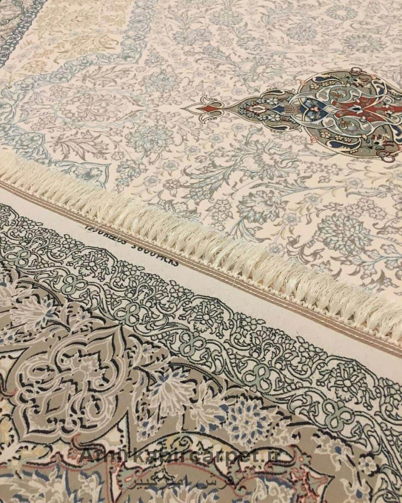 فرش ماشینی خاطره طرح زنیق 1200 شانه