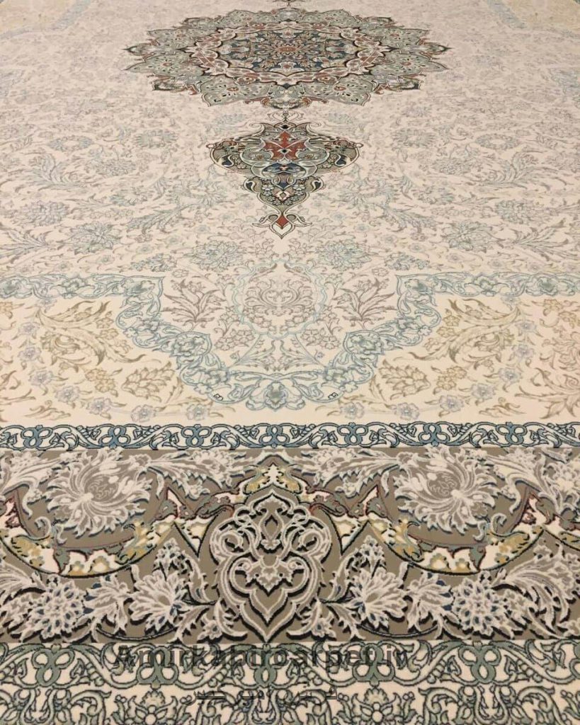 فرش ماشینی خاطره طرح زنیق 1200 شانه