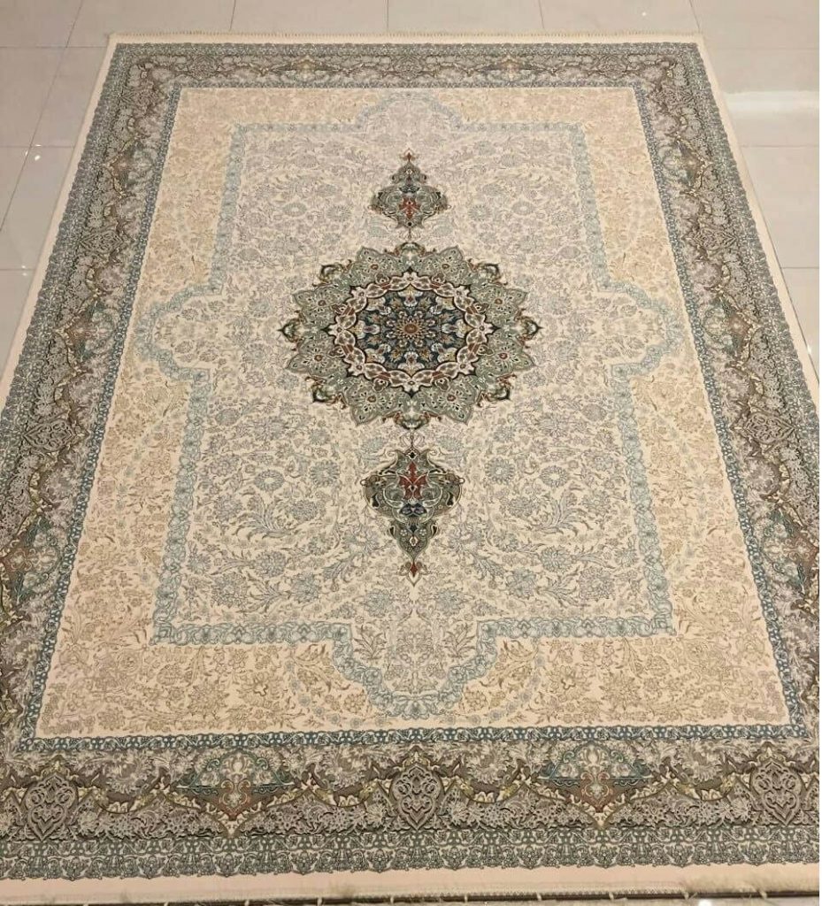 فرش ماشینی خاطره طرح زنیق 1200 شانه