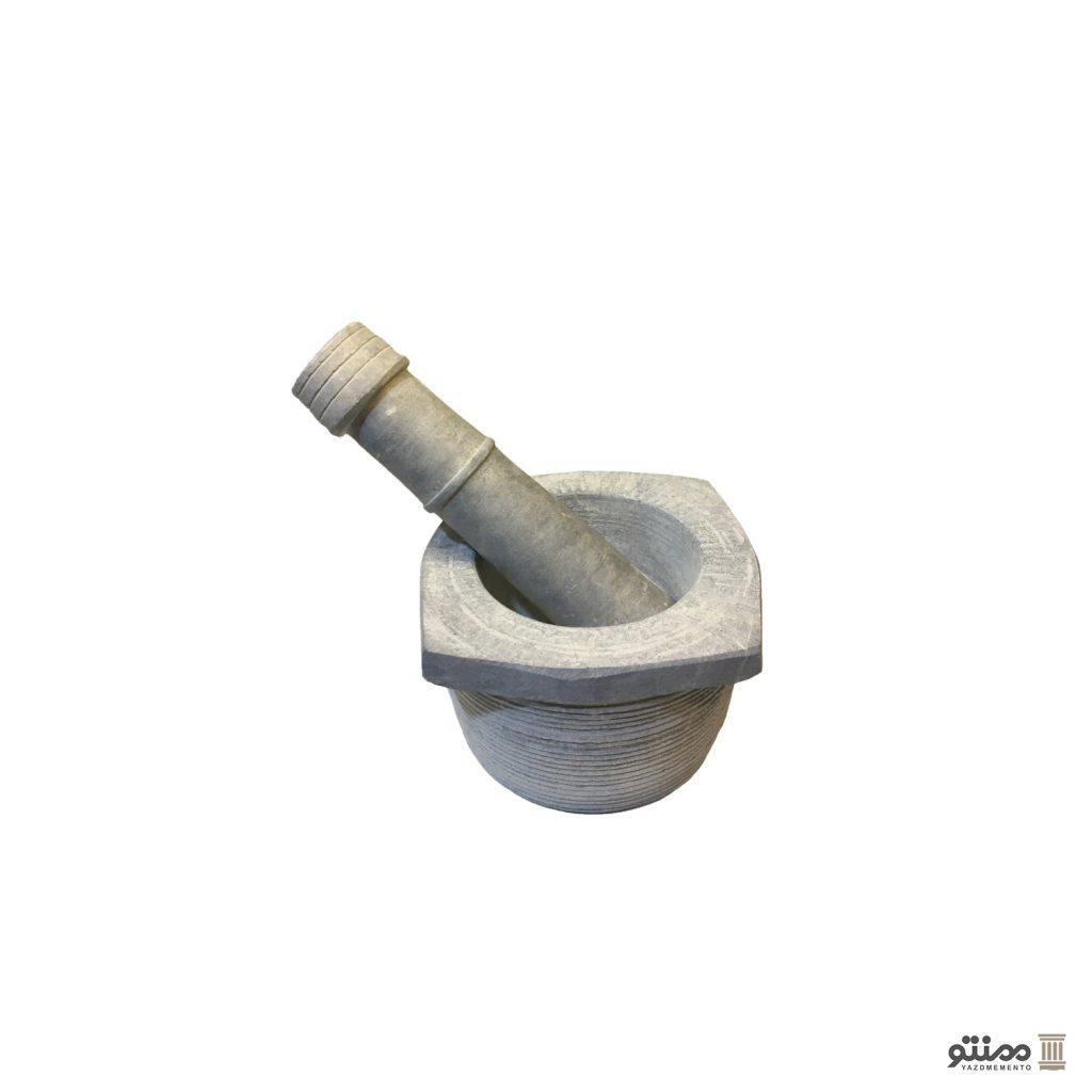 هاون سنگی سنتی طرح چهارگوش