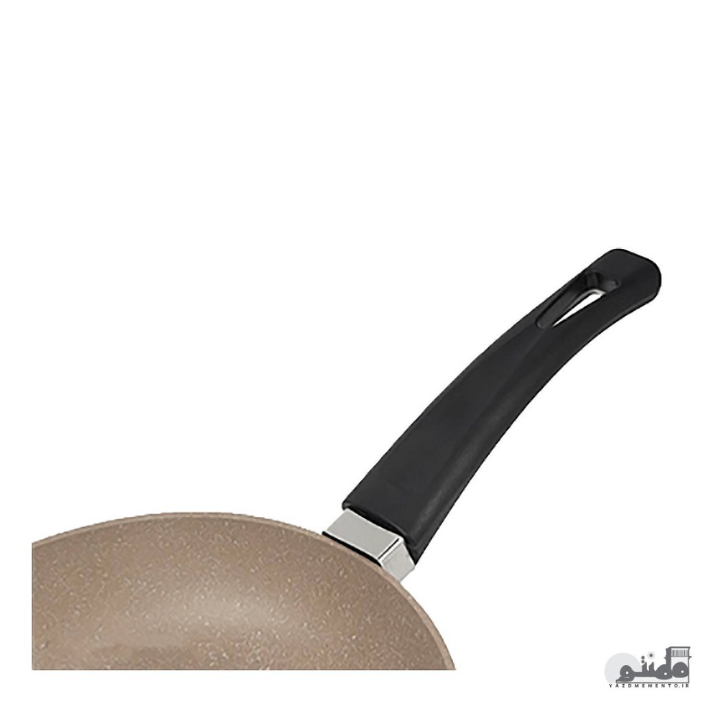 تابه گرانیت تک دسته سایز 20 رنگ مشکی