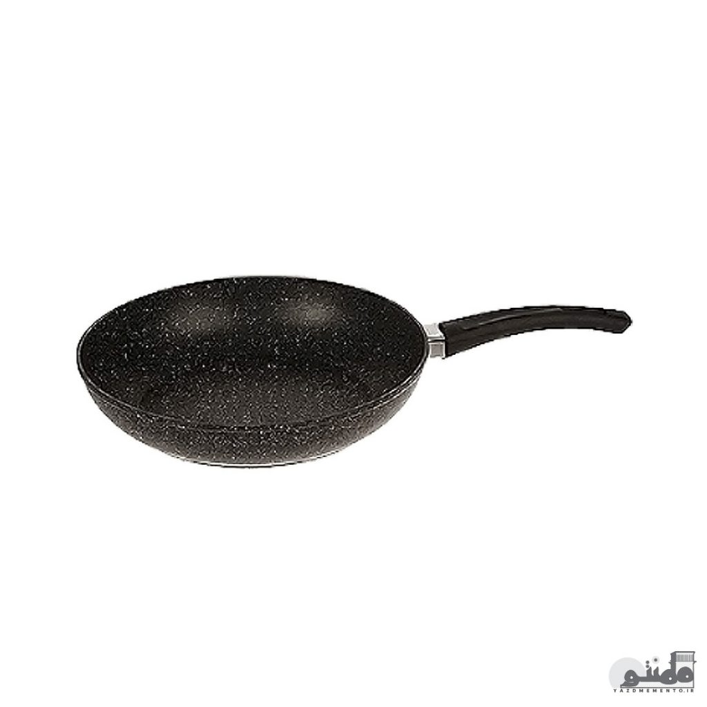 تابه گرانیت تک دسته سایز 20 رنگ مشکی