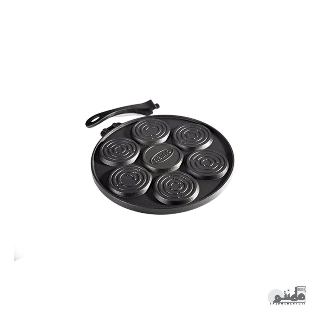 تابه پنکیک پز چدن دسته متحرک