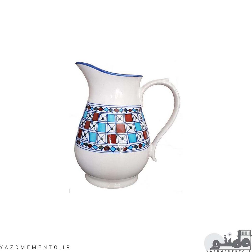 پارچ چینی طرح شطرنجی