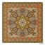رومیزی مربع ترمه طرح سپنتا کد 841