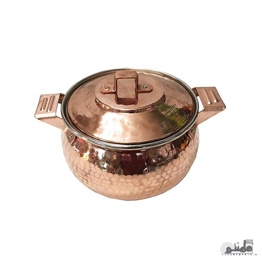 دیگچه مسی زنجان سایز 3 نفره