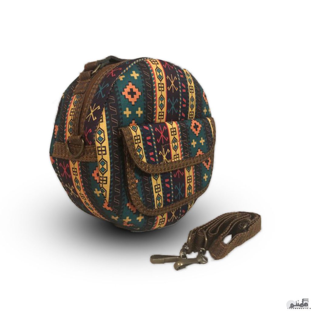 کیف ترمه گرد زنانه مدل دوشی کد ۰3