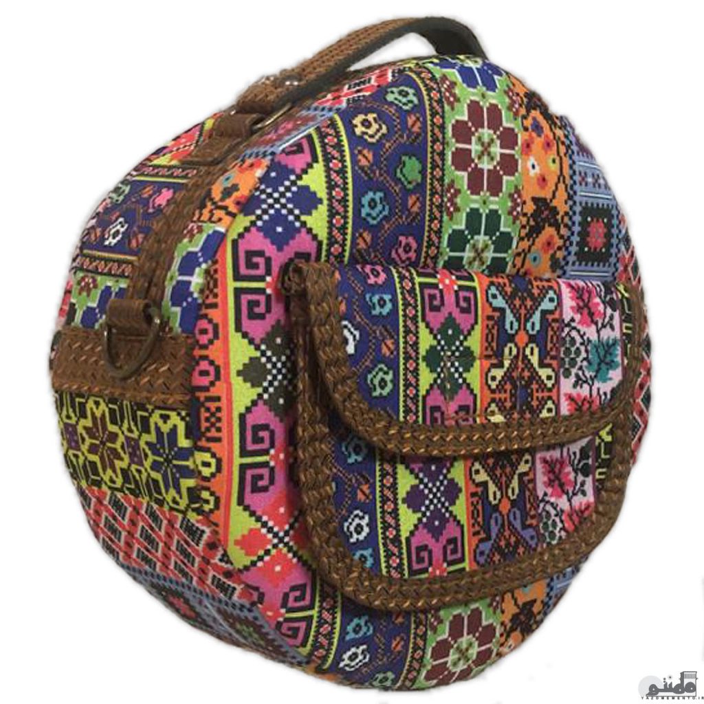 کیف ترمه گرد زنانه مدل دوشی کد 05
