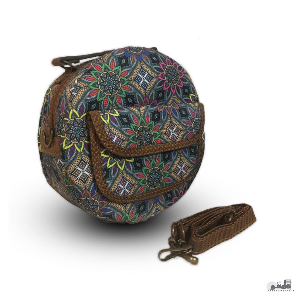 کیف ترمه گرد زنانه مدل دوشی کد 06