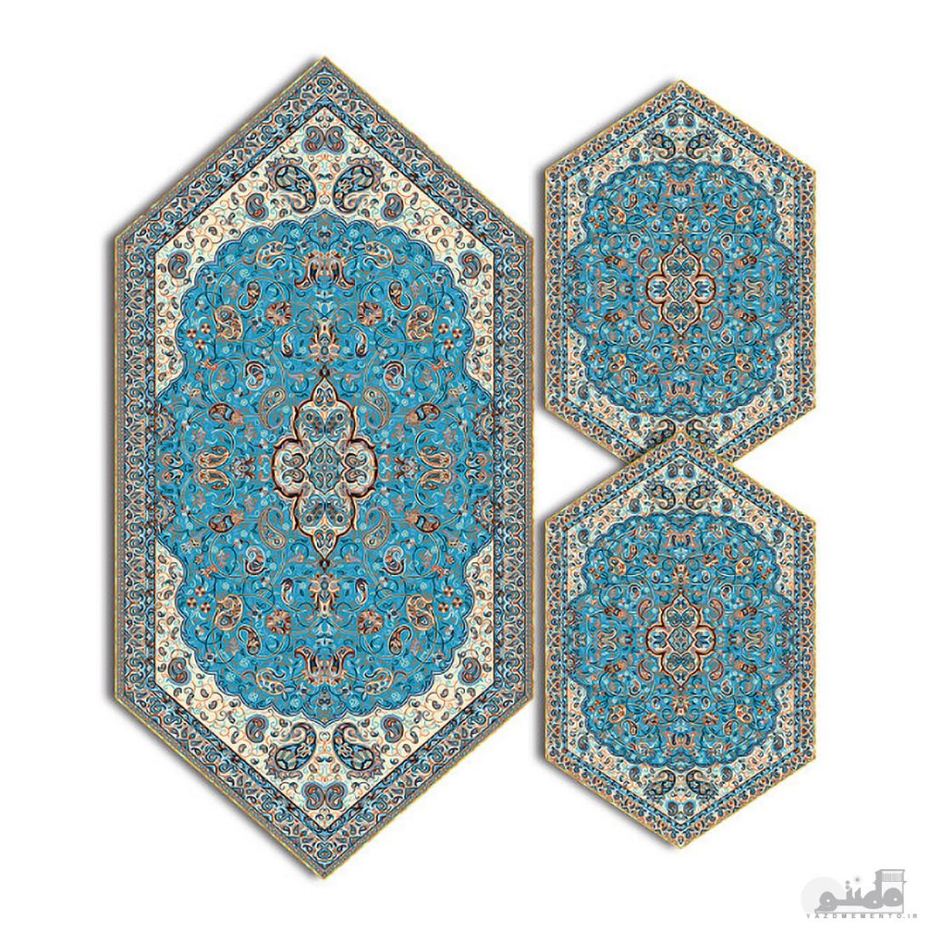 سرویس کامل رومیزی ترمه طرح شاه عباسی کد 807
