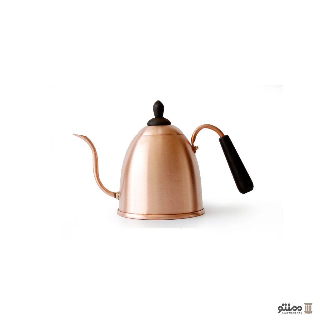 کتری مسی مدل دسته چوبی