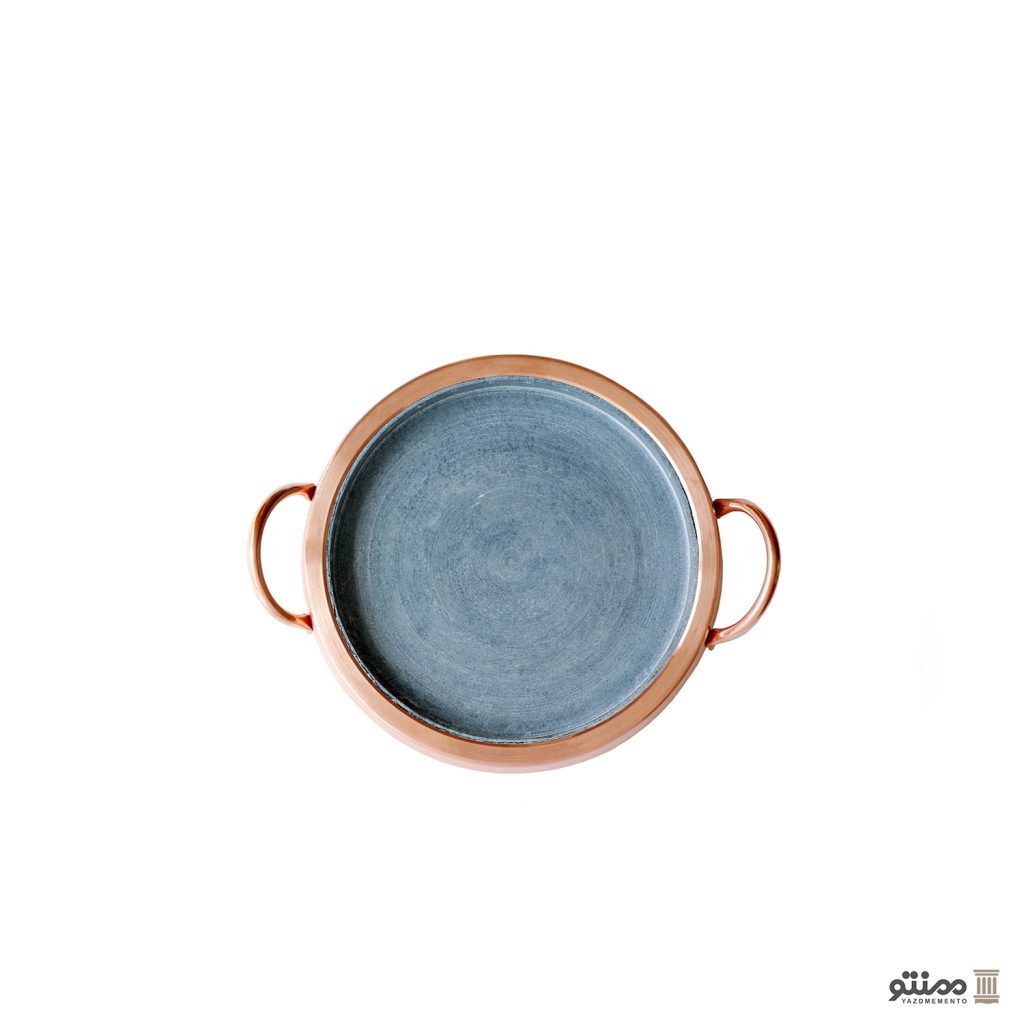 ماهیتابه سنگ و مس دسته دار