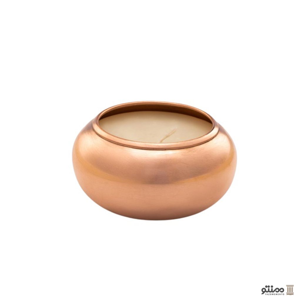 شمعدان مسی مدل مینو