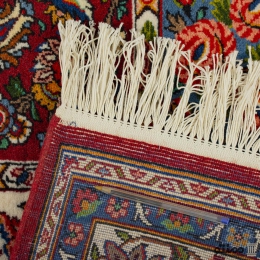قالیچه دستباف زرع و نیم بختیاری پشم و ابریشم سایز ۱55×۱0۰