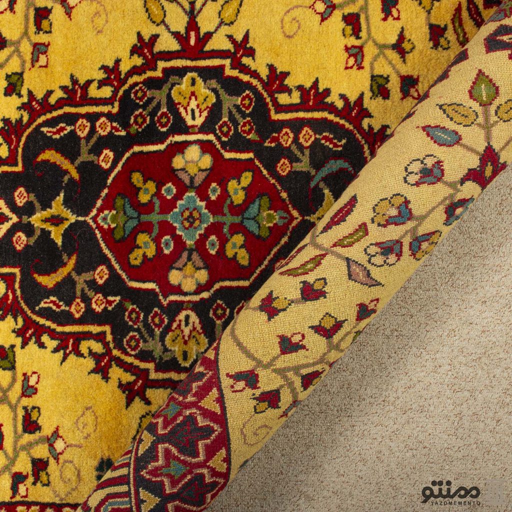 قالیچه دستباف زرع و نیم تمام پشم سایز ۱50×۱0۰