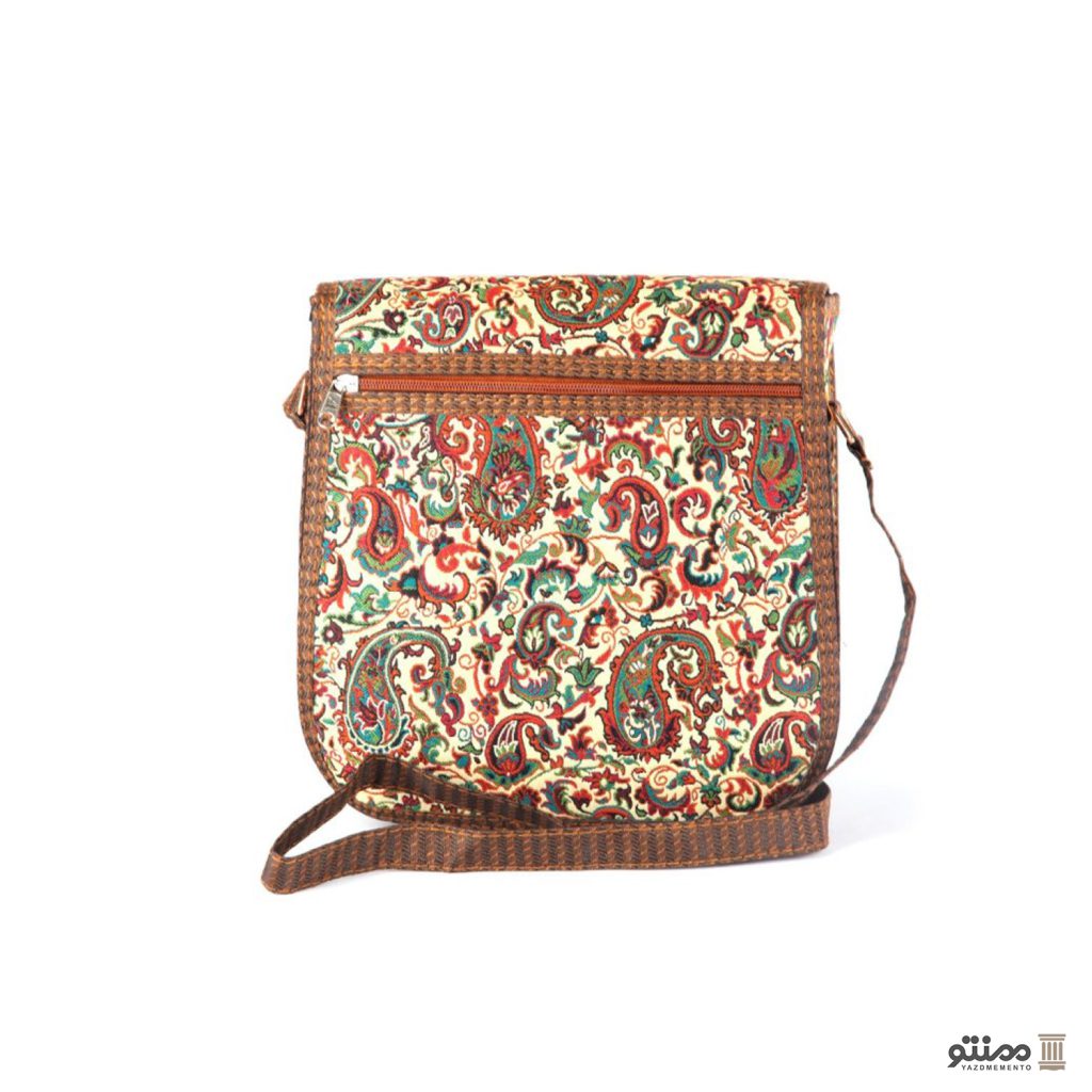 کیف ترمه هفت رنگ مدل دوشی کد 12