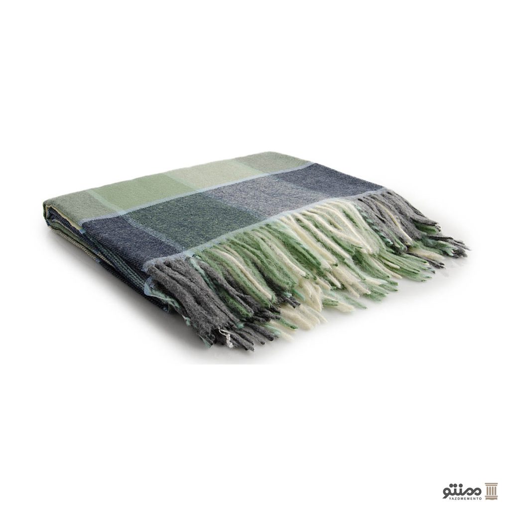 پتو مسافرتی مدل هليا سایز 220 × 150 سانتی متر سبز