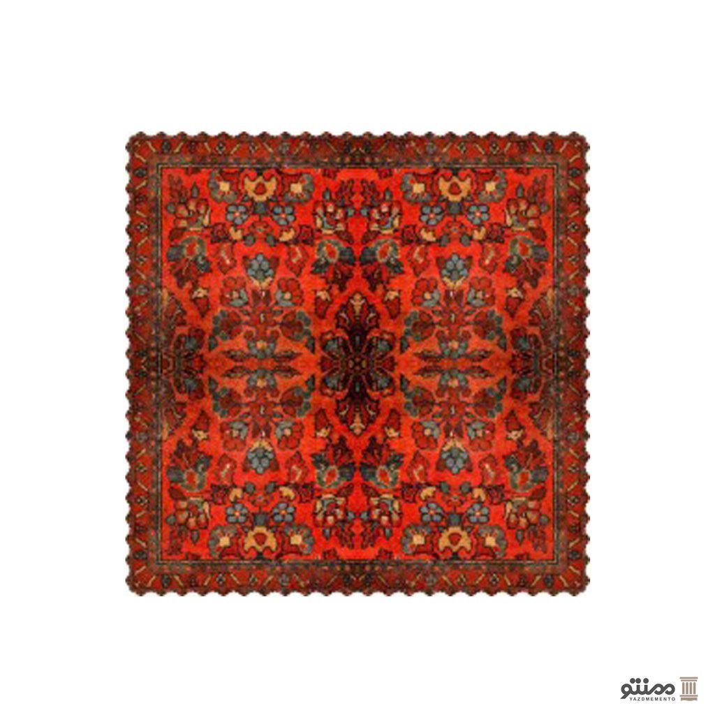 کوسن مخمل مدل گلیم 2 عددی سایز 40*40 سانتی متر