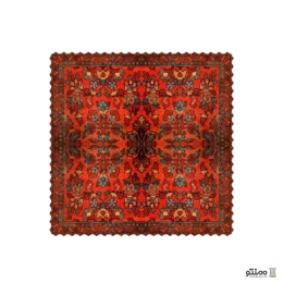 کوسن مخمل مدل گلیم 2 عددی سایز 40*40 سانتی متر