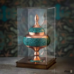 شکلات خوری فیروزه کوبی 25 با جعبه