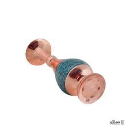 گلدان فیروزه کوبی آقاجانی مدل صراحی