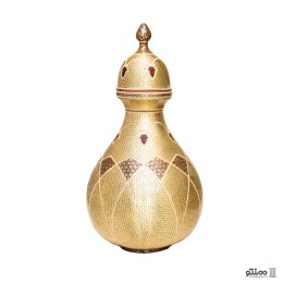 تنگ گلابی مس و خاتم آقاجانی ارتفاع 36