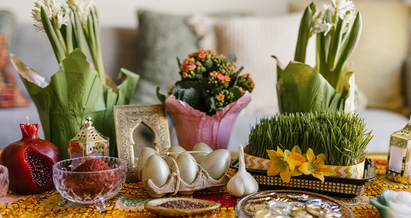 تزیین هفت سین سنتی
