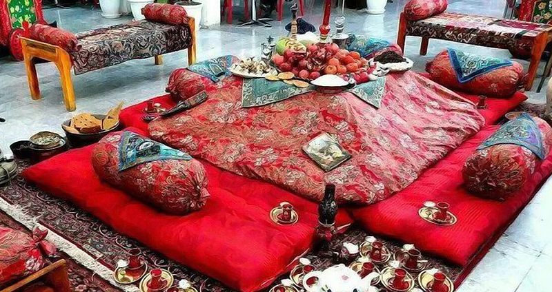تزیین کرسی شب چله