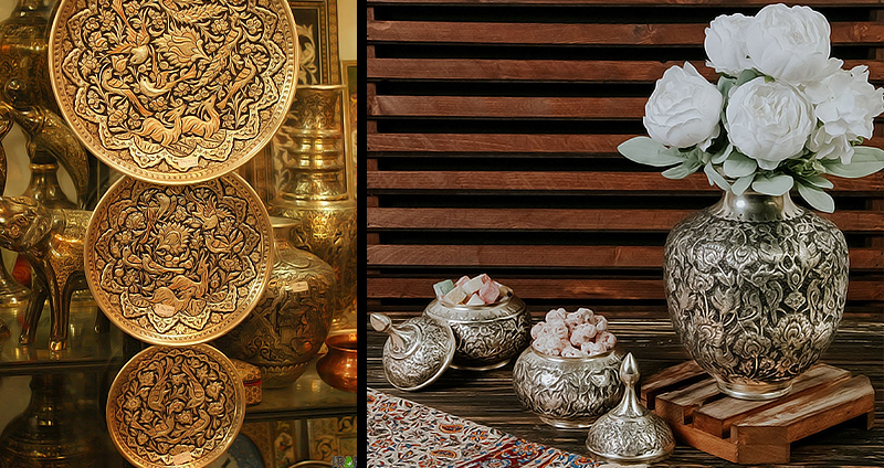 صنایع دستی قلمزنی