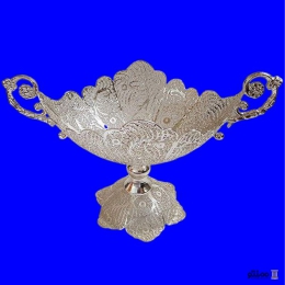 کشکول ملیله کاری ارتفاع 16