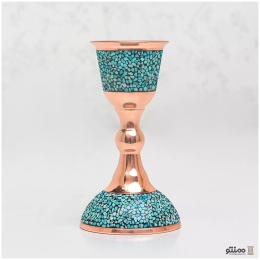 شمعدان فیروزه کوبی آقاجانی