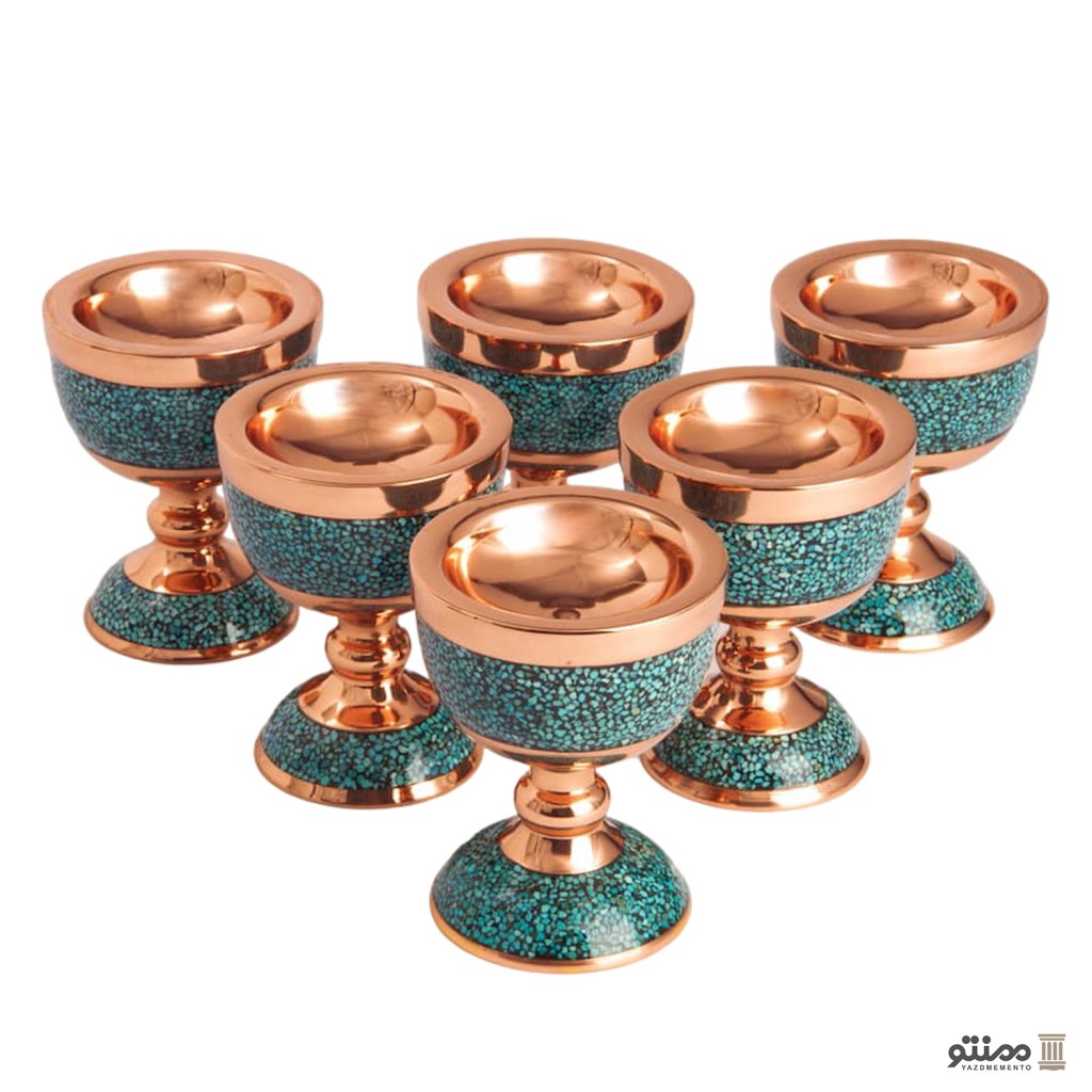 ست 6 عددی سنگاب فیروزه