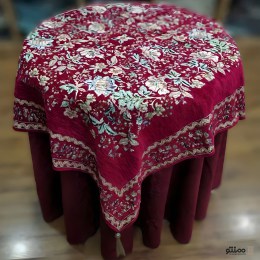 ست رومیزی ملیله دوزی 7 تکه