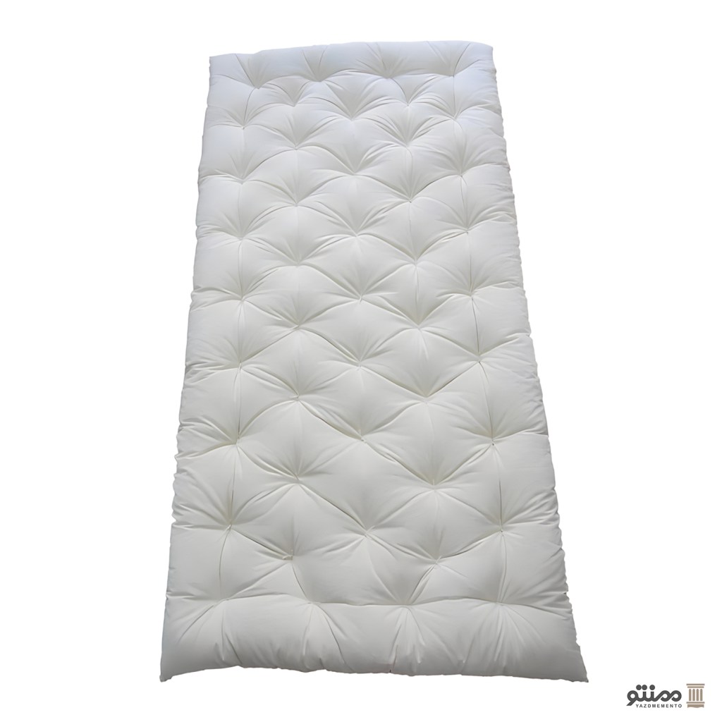 تشک دست دوز الیاف درجه یک سایز یک نفره 200×90