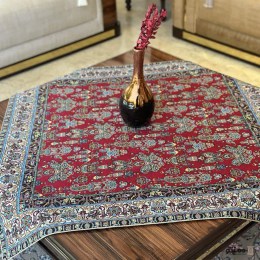 رومیزی ترمه پاسارگاد قرمز