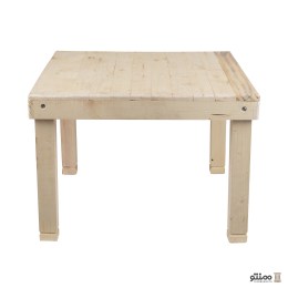 میز کرسی چوبی مدل تاشو جنس چوب روس