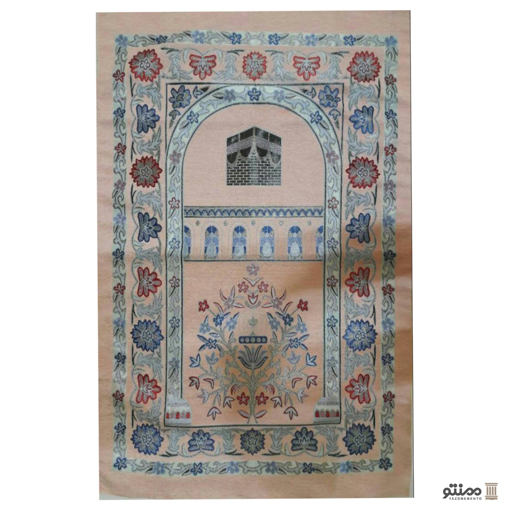 سجاده نماز شانل ابریشم نیکزاد 75*120 سانتی متر