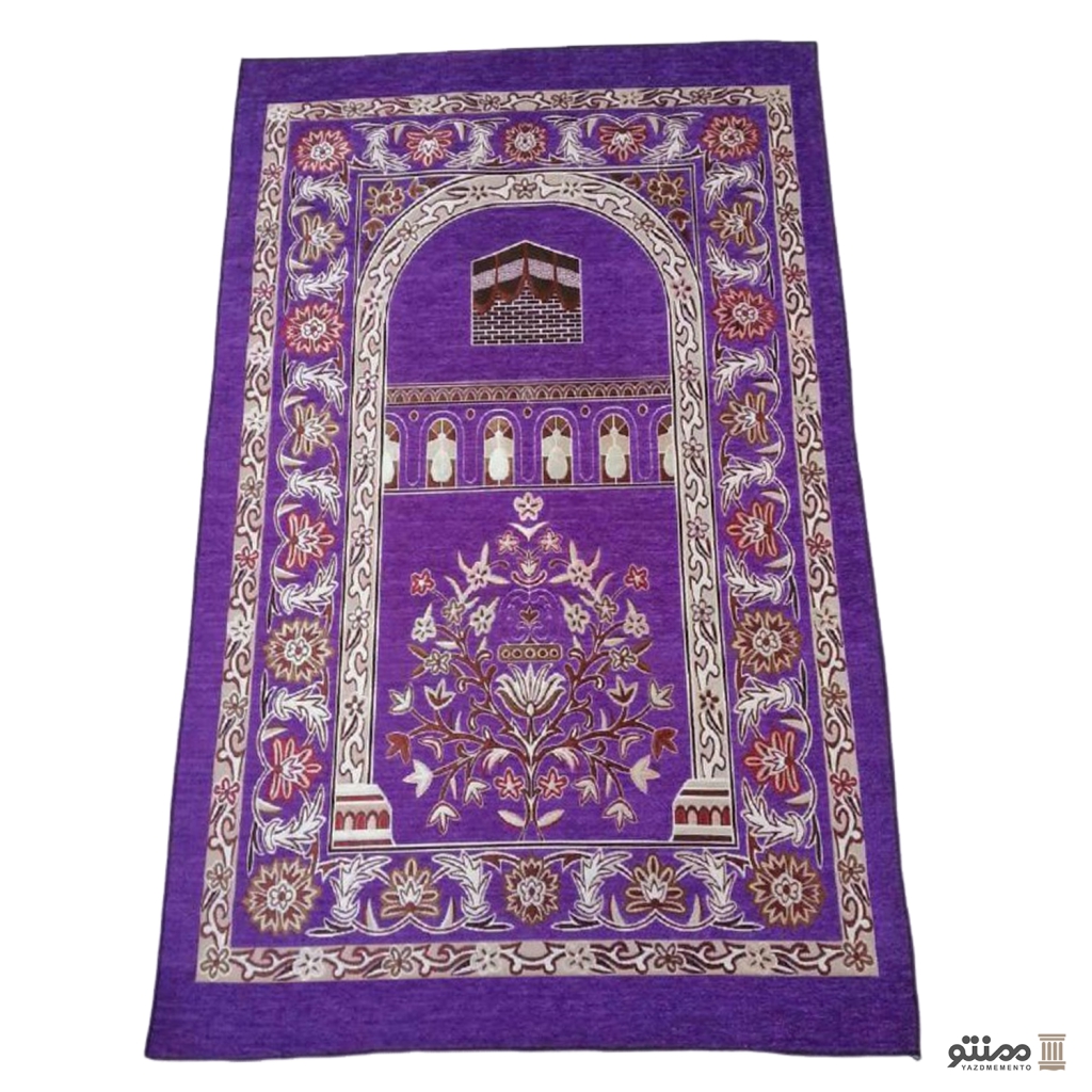 سجاده نماز شانل ابریشم نیکزاد 75*120 سانتی متر