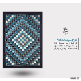 روفرشی مخمل زرباف یزد طرح دیپلمات کد 451