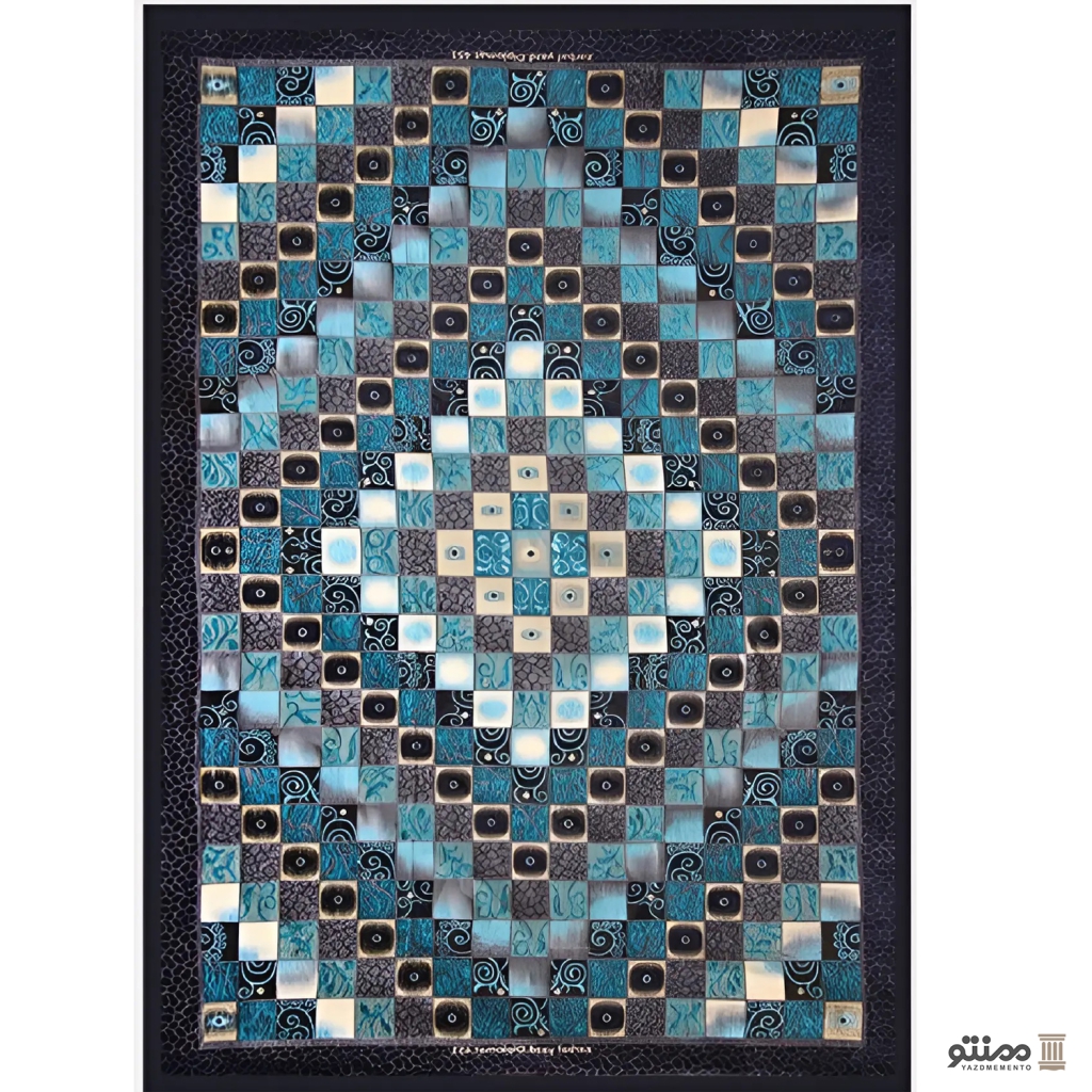 روفرشی مخمل زرباف یزد طرح دیپلمات کد 451