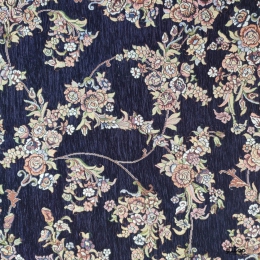 روفرشی ستاره زرین یزد مدل زر افشان سرمه ای کد 860