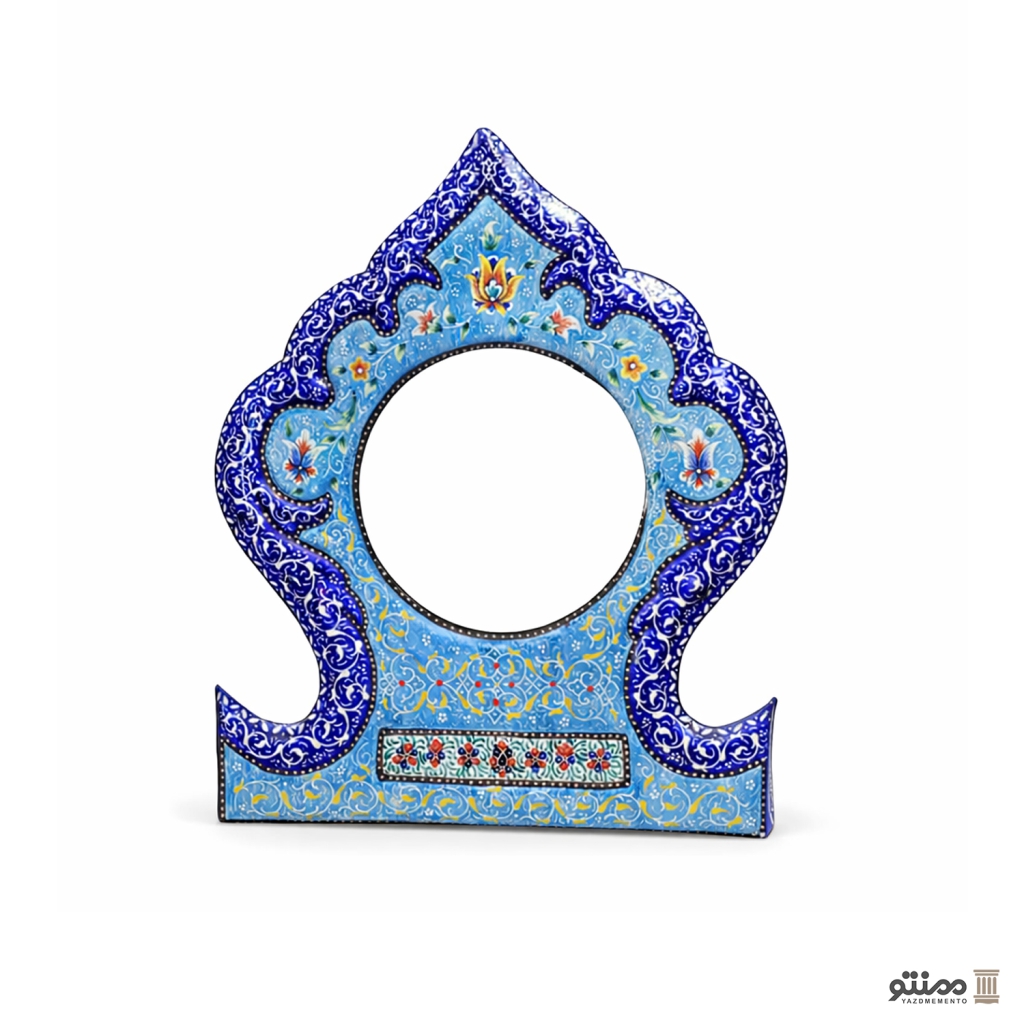 آینه رومیزی میناکاری