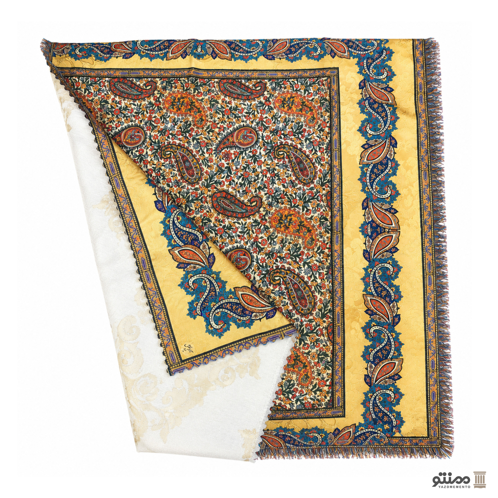 رومیزی شانل مخمل مربع