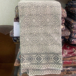 روفرشی و زیر سفره ای مخمل طرح متالیک