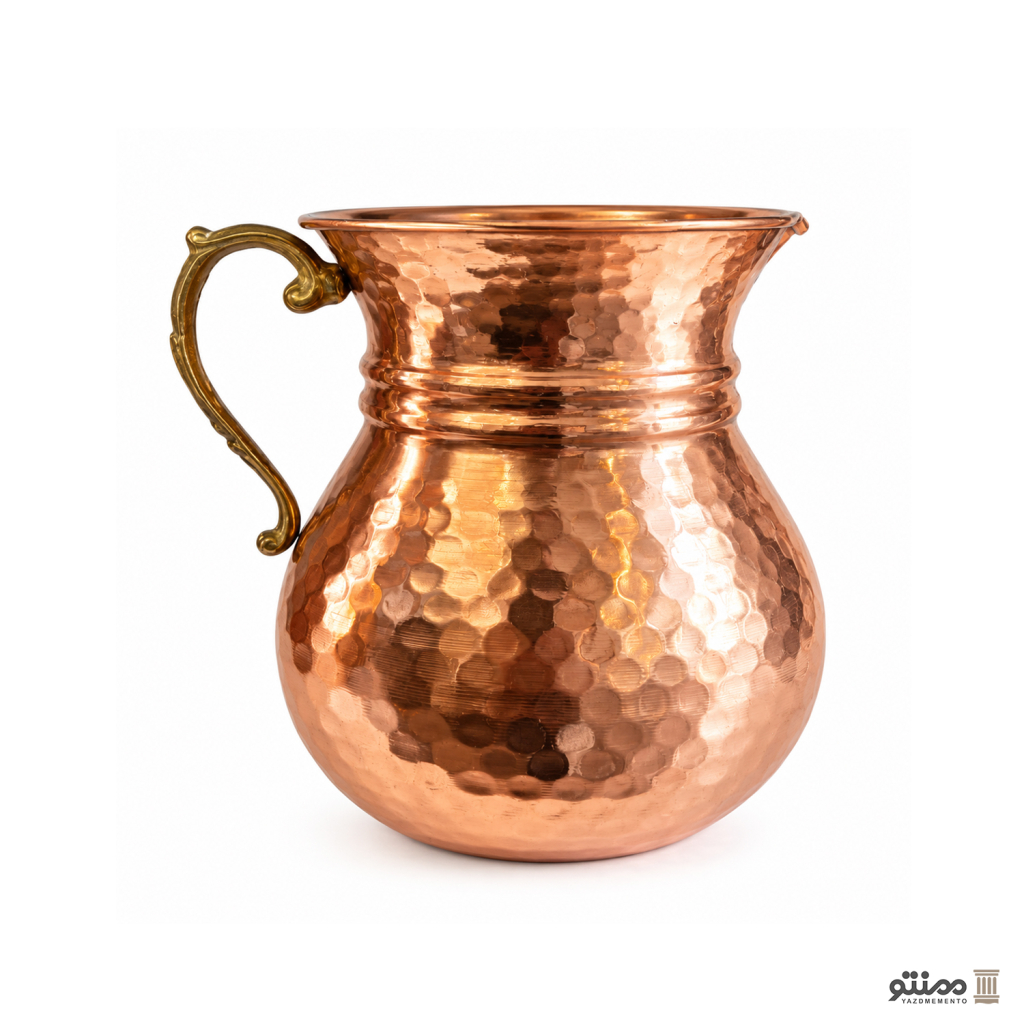 پارچ مسی یک نیم لیتری